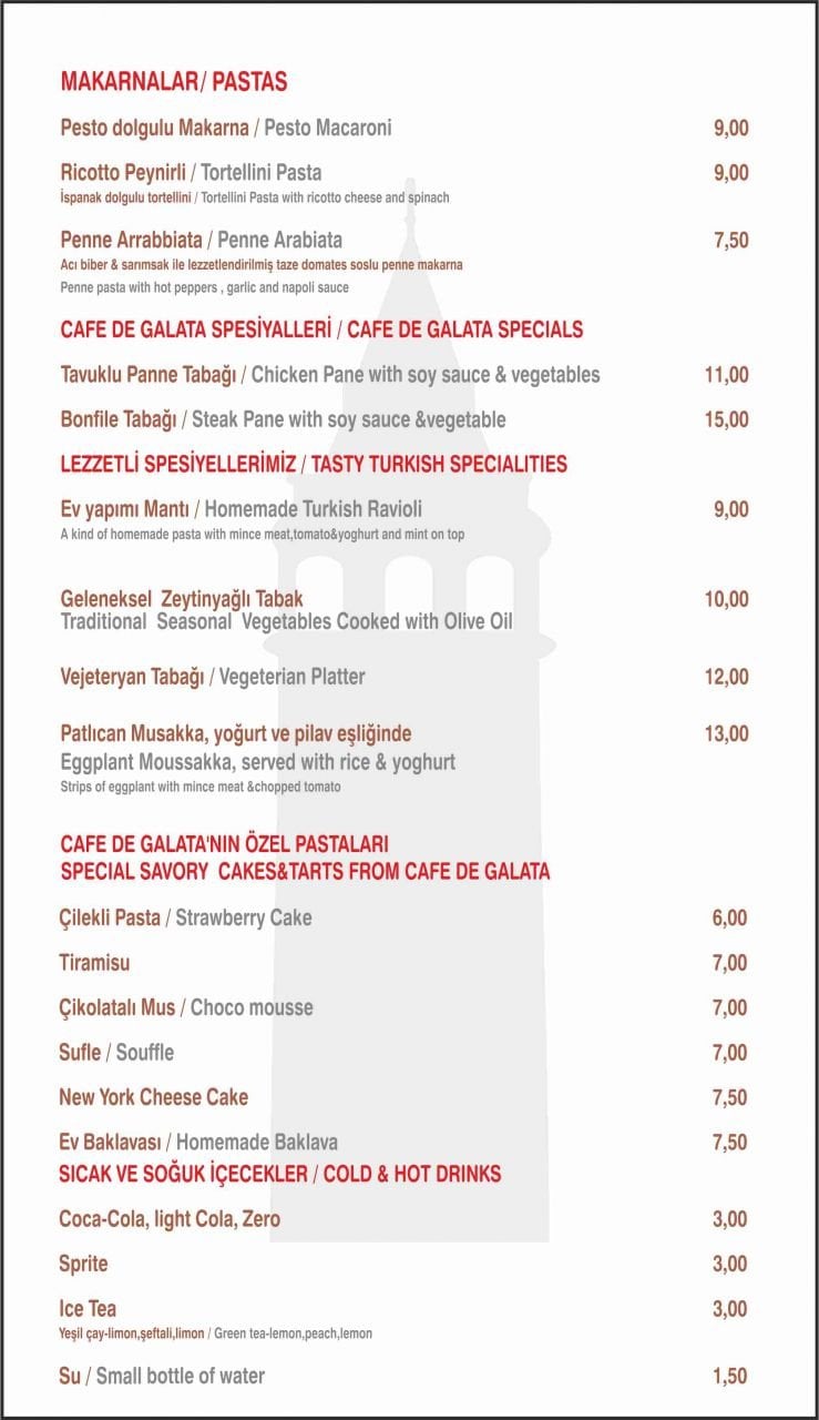 Menü Tasarım Örnekleri 36