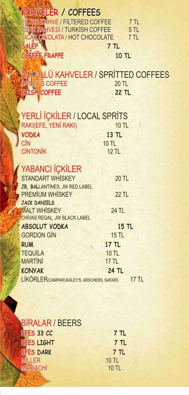 menü örnekleri 37